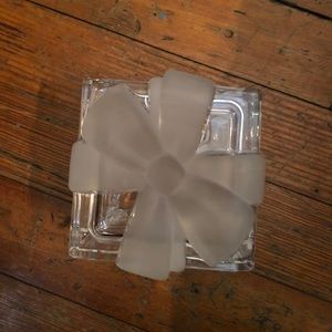Tiffany & Co Glass Jewelry Box